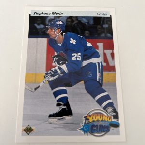 1990-91 Upper Deck - #524 Stephane Morin - Young Guns