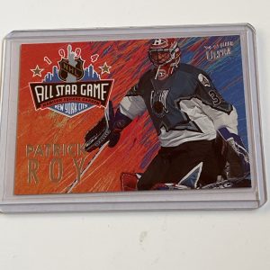 1994-95 FLEER ULTRA NHL ALL STAR GAME NEW YORK CITY PATRICK ROY CARD # 6
