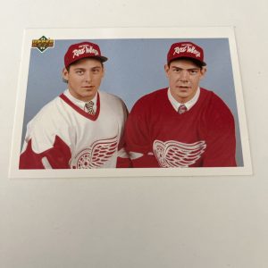 1991-92 Upper Deck Draft Checklist Detroit Red Wings #63