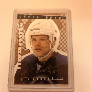 Mike Eagles 94-95 Upper Deck Be A Player Autograph Signature
