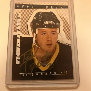 1994-95 Be A Player Autographs Ted Donato Auto #141